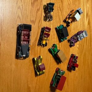 Package of 10 diecast cars. 1/43 scale